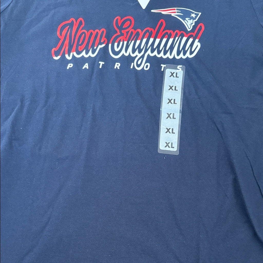Women's England Patriots Navy T-Shirt NFL tshirt xl