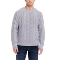 New  Weatherproof Vintage Mens  Chunky Small Sweater, Grey NEW