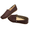 TOMS Chocolate Canvas Slip-Ons Woman's 8.5 NEW