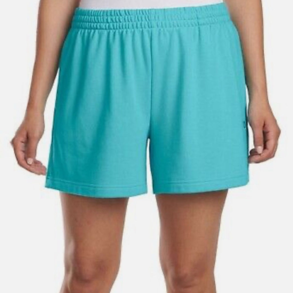 New woman’s champion size xl   shorts, aqua blue pockets, new