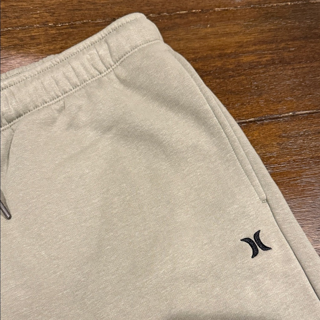Hurley Men's Fleece Shorts - Olive xxl cozy shorts NEW