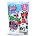 Littlest Pet Shop Festive Friends Set - Pink, Red, Green