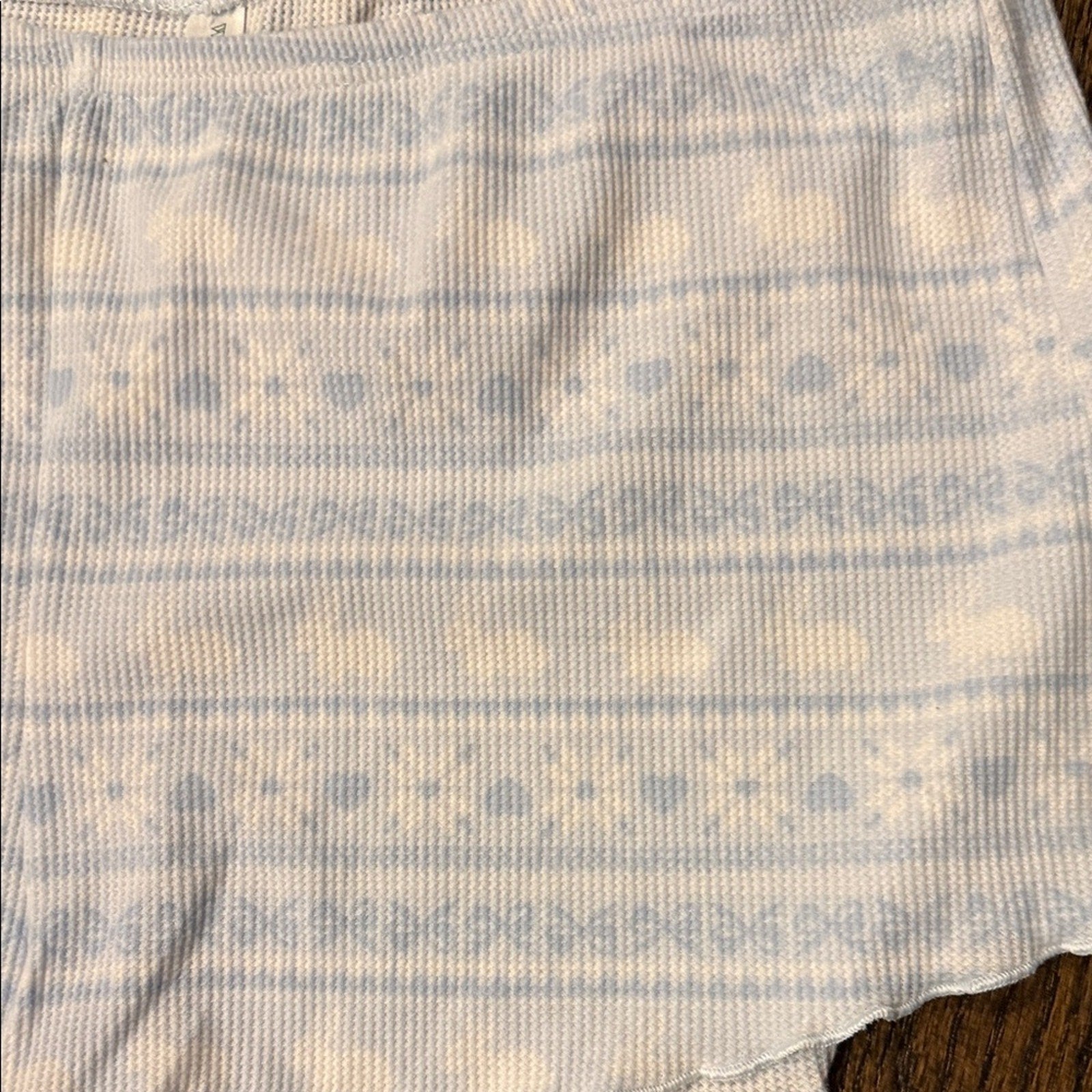 Wild fable Cozy pajama set L top XL bottom Blue Patterned bunny NEW