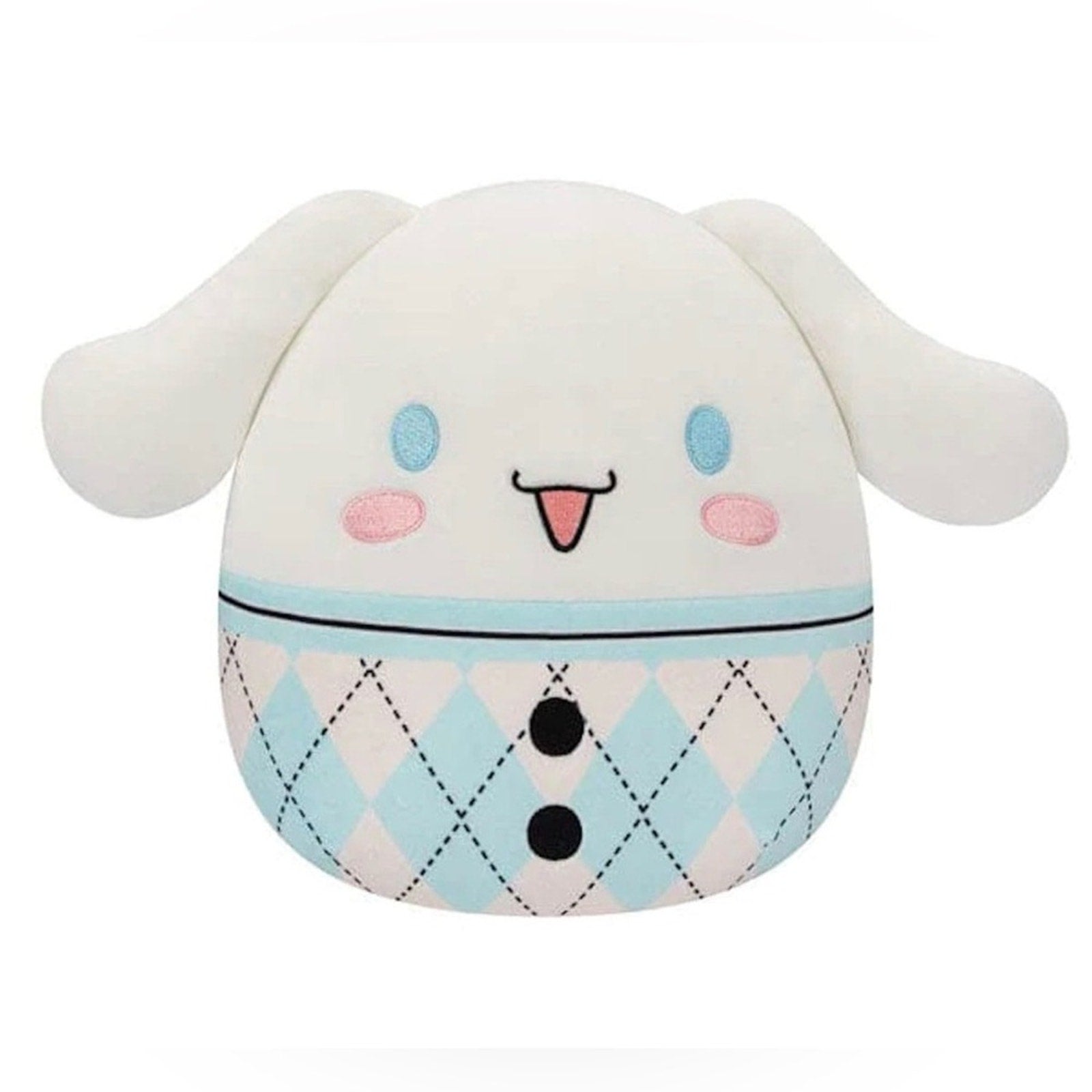 Squishmallows White and Blue Cinnamoroll Plush hello Kitty new