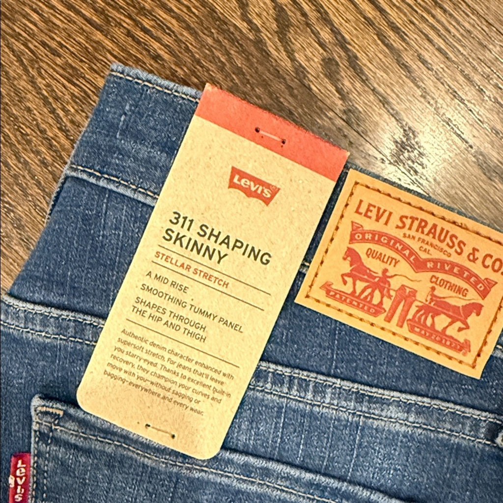 Levi's Indigo Denim Jeans 311 29x30 woman's
