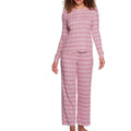 Loft Cozy Pajamas set in Red and White ladies lounge set Medium NEW