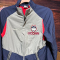 Nike UConn Huskies Full Zip Jacket Men's Medium Navy Gray Athletic Preloved