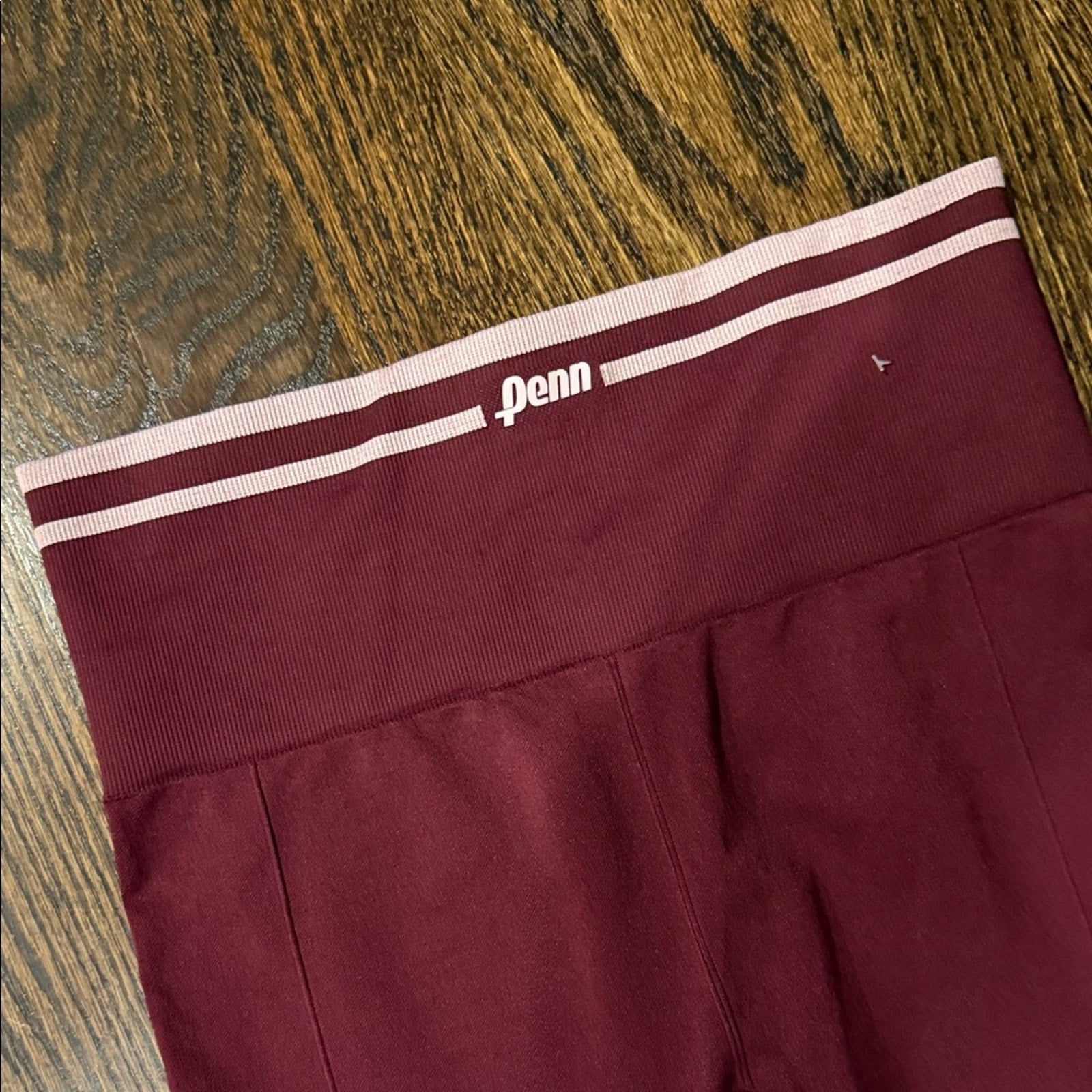 Penn medium leggings woman’s fitted Maroon Leggings for Women