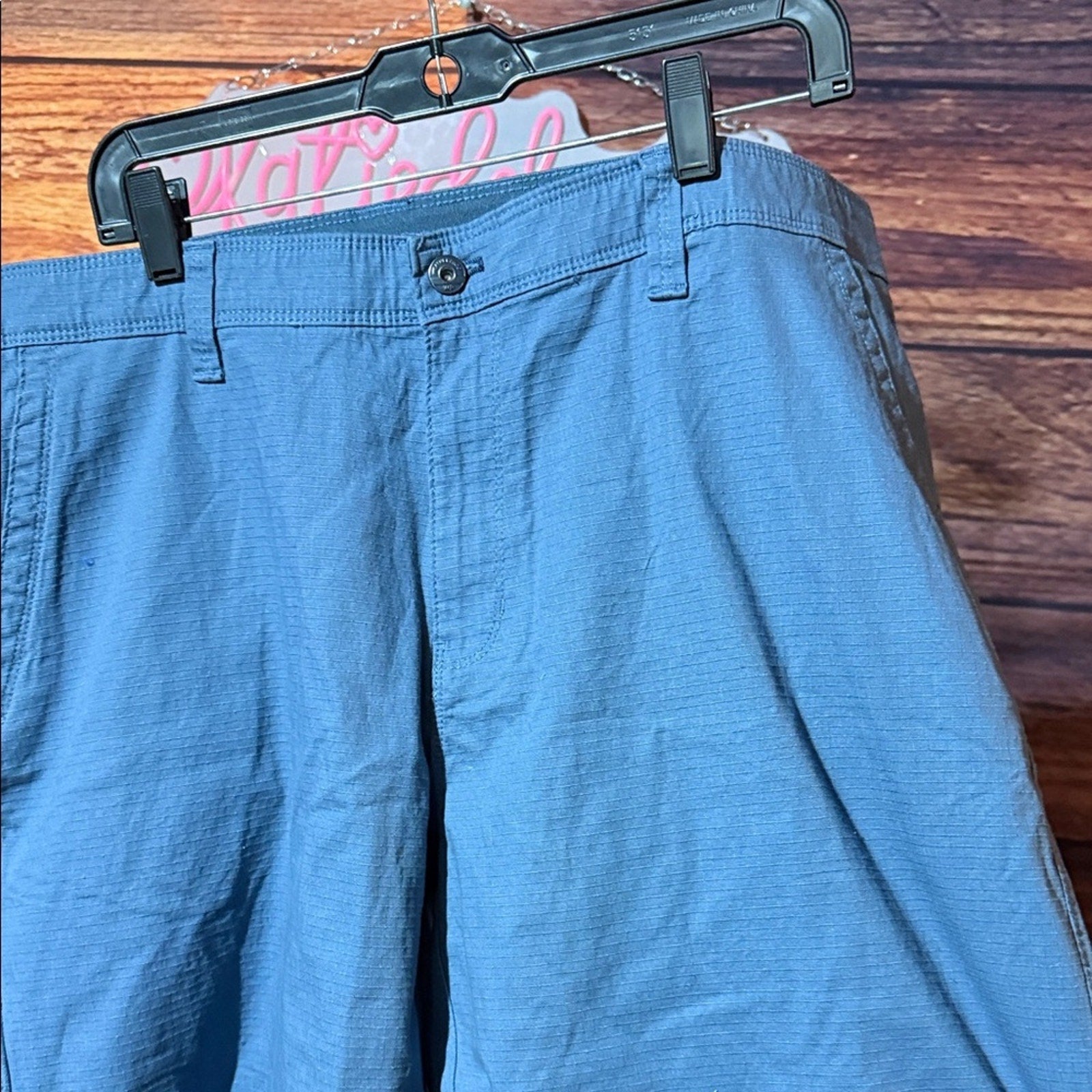 Weatherproof Men's Slate Cargo Shorts 40 NEW