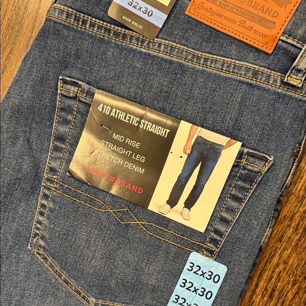 Lucky Brand Relaxed Fit Blue Jeans 32X30
