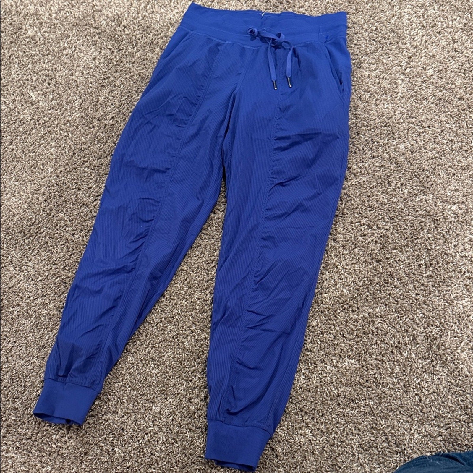 Lululemon 6 travel joggers  Deep Sea Blue Pants used