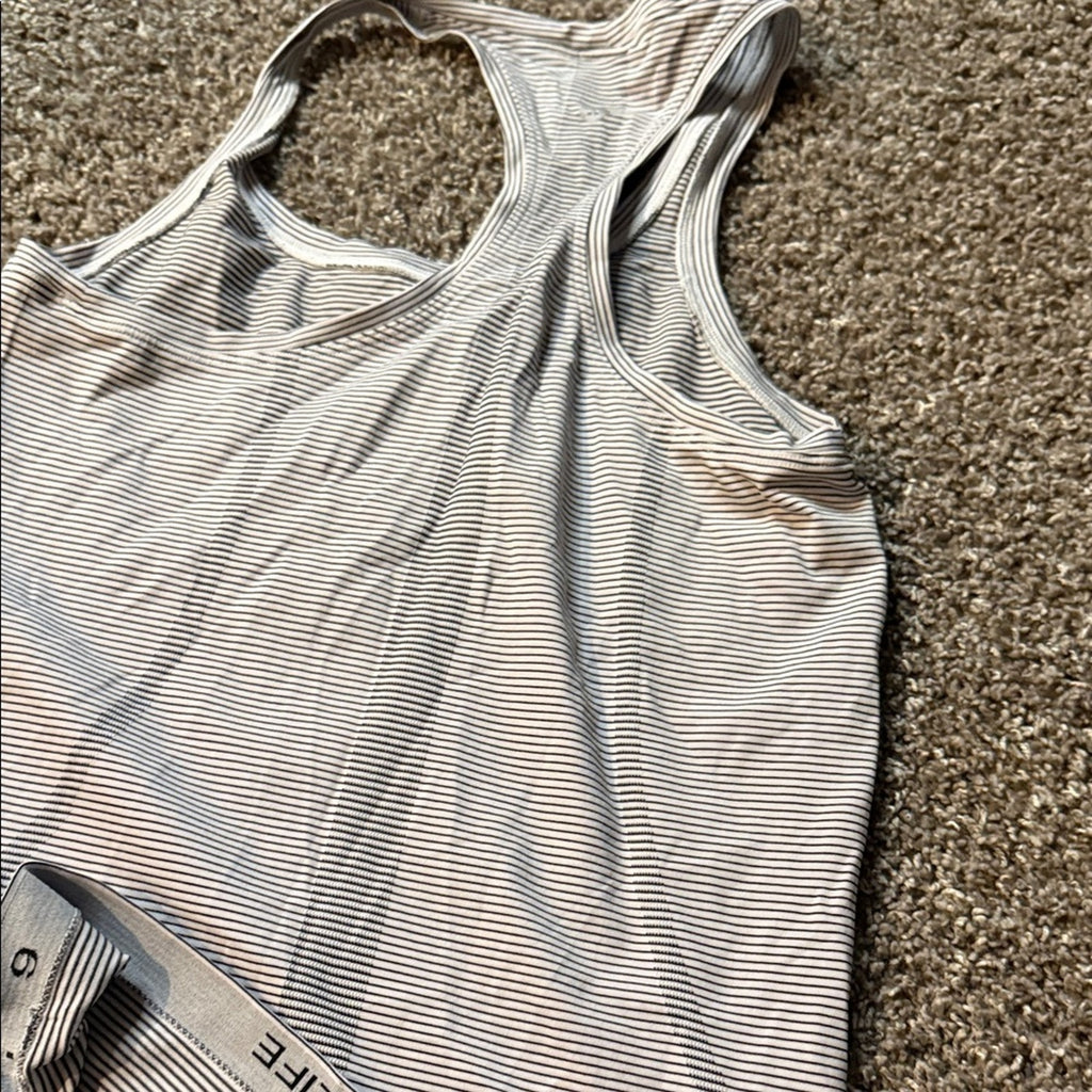 Women's Striped Tank Top Lululemon swift 6