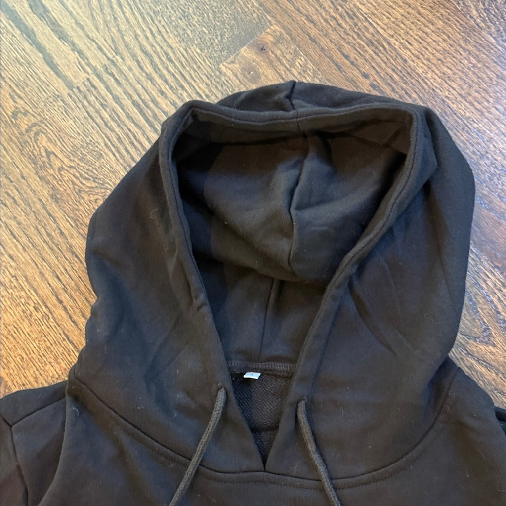 Halloween Ghost and Pumpkin- woman’s sweatshirt hooded large new