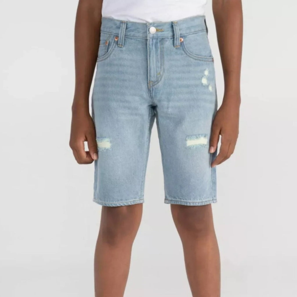 Boys Levi’s Denim Shorts Size 16 NWT Light Wash NEW