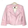 White House Black Market Faux Leather Jacket – Blush Pink – Women’s Medium used