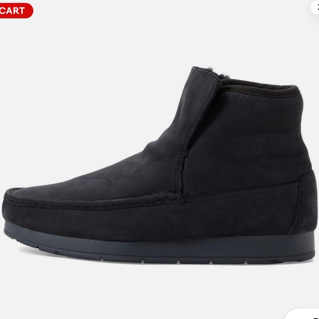 Sperry Men's Black Chukka Boots men’s 7.5 cozy slipper NEW