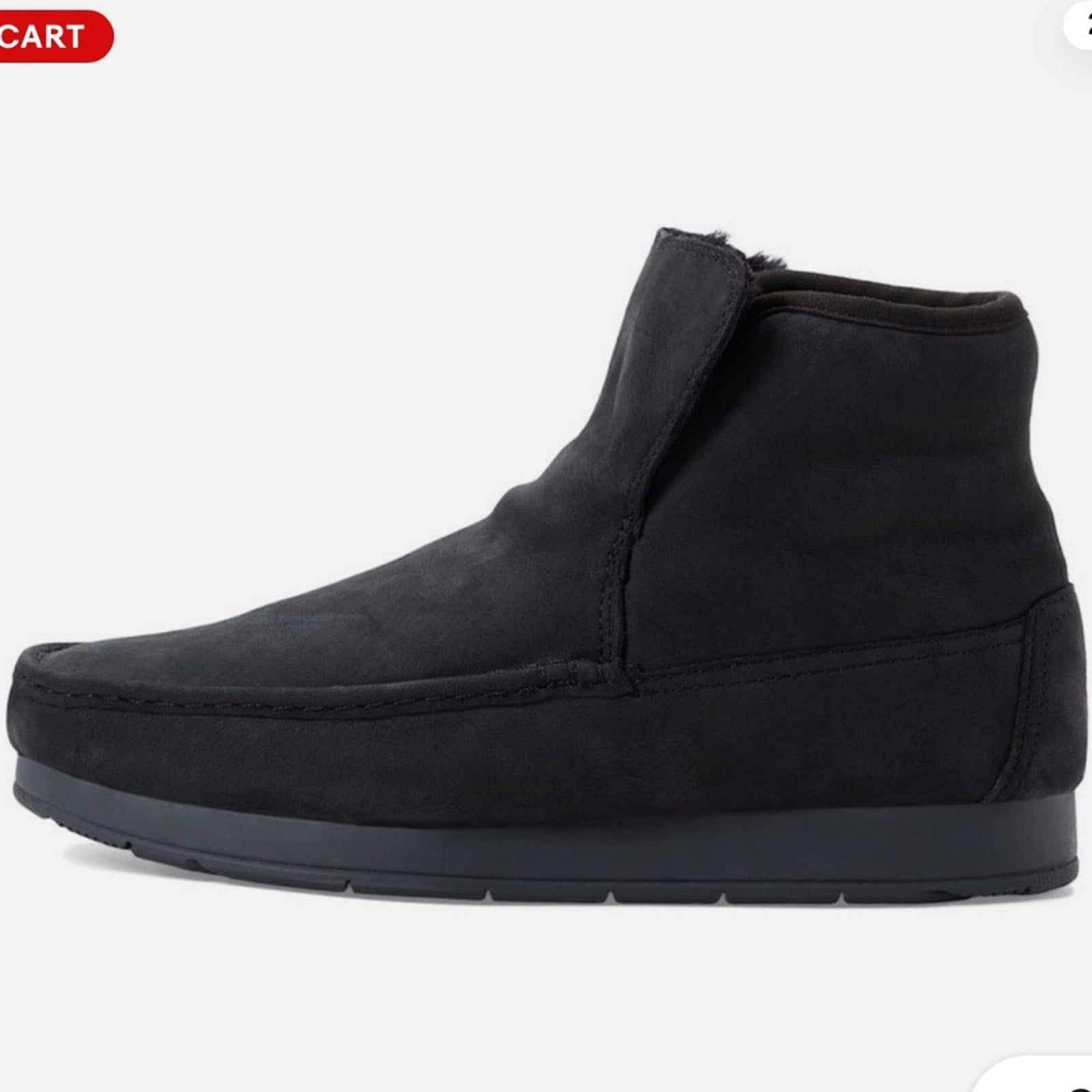 Sperry Men's Black Chukka Boots men’s 7.5 cozy slipper NEW