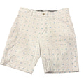 Walter Hagen Men's 35 golf cart White Patterned Shorts used