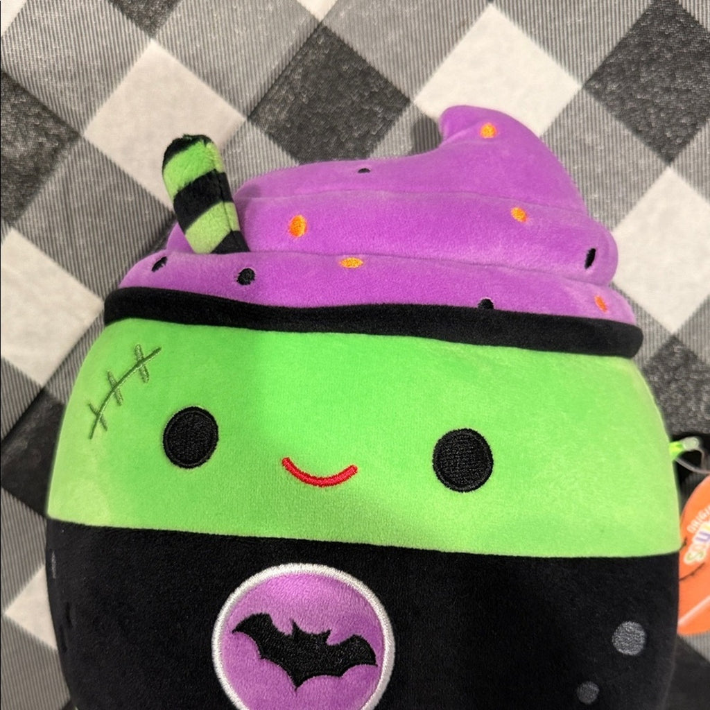 Squishmallows Green & Black Witch Plush Halloween Stuffed Animal Large NWT