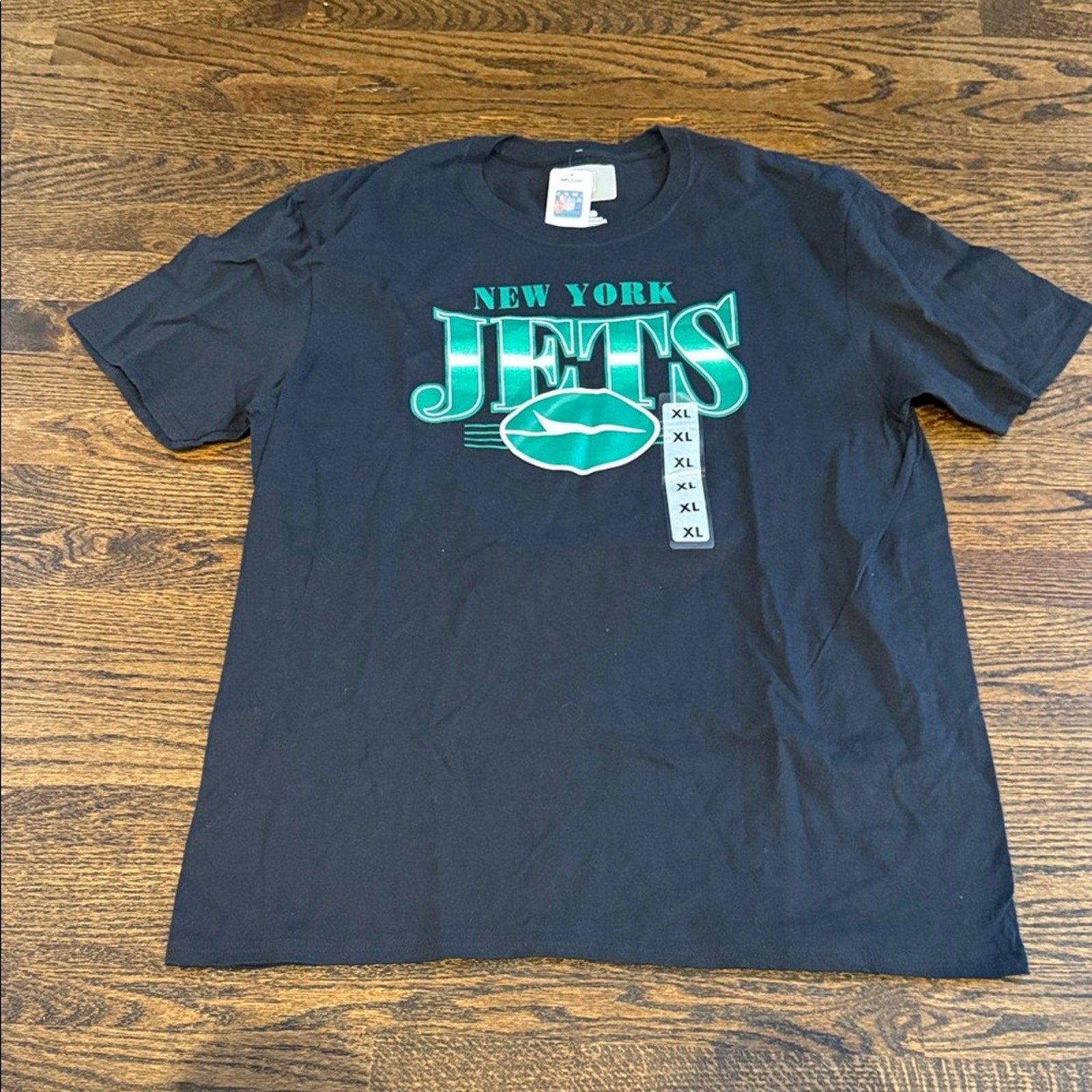 New York Jets Black T-Shirt unisex xl