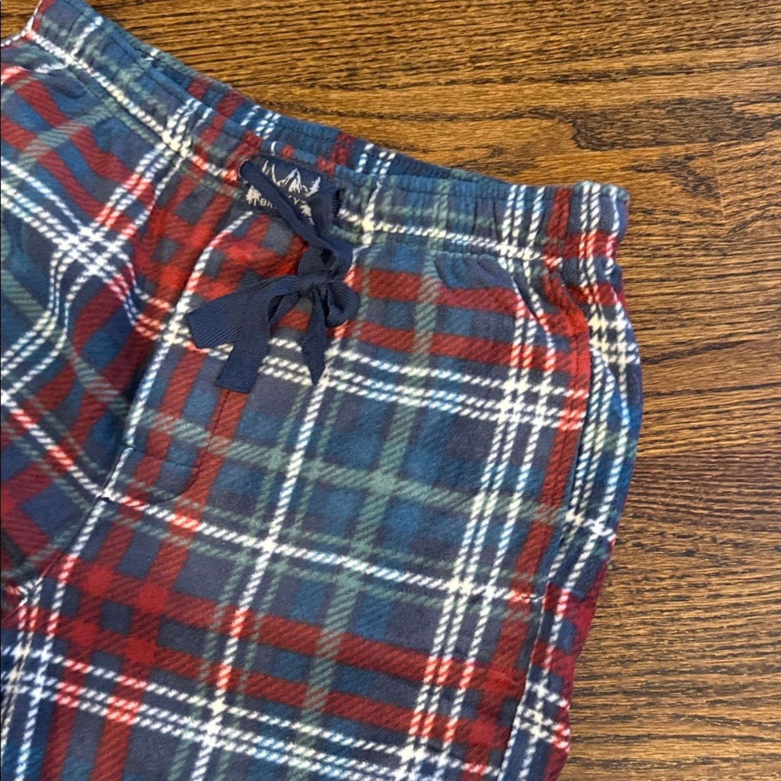 Lucky Brand Men's Plaid Lounge Pants in Red and Blue size SMALL pajamas NEW