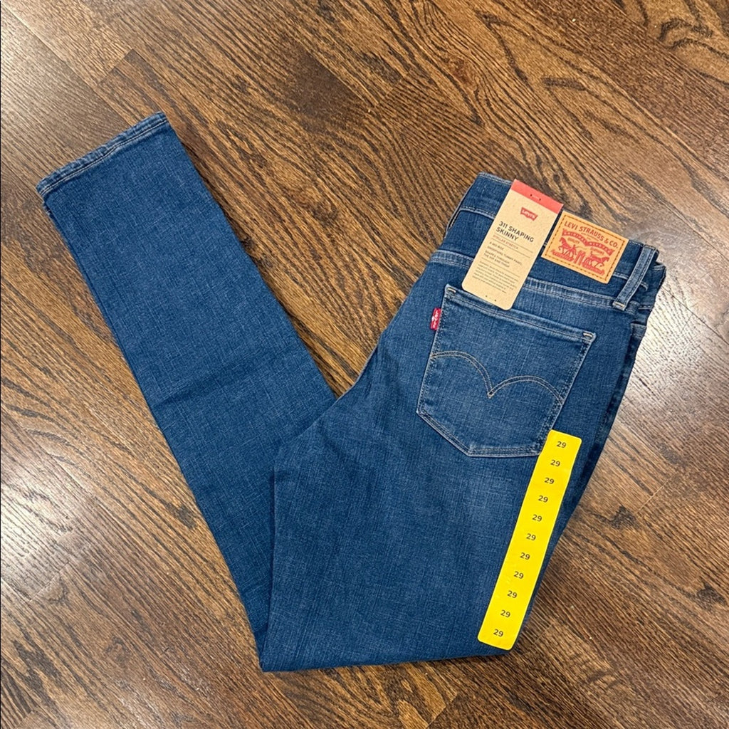 Levi's Indigo Denim Jeans 311 29x30 woman's