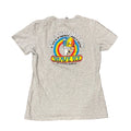 Gray woman’s medium shaved ice tee  T-Shirt fitted used