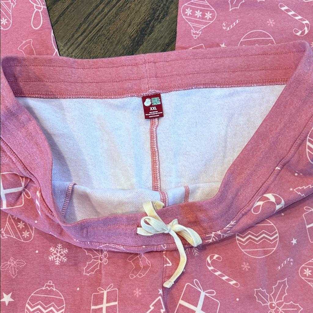 Festive Pink Jogger Pants xxl plus joggers men's New