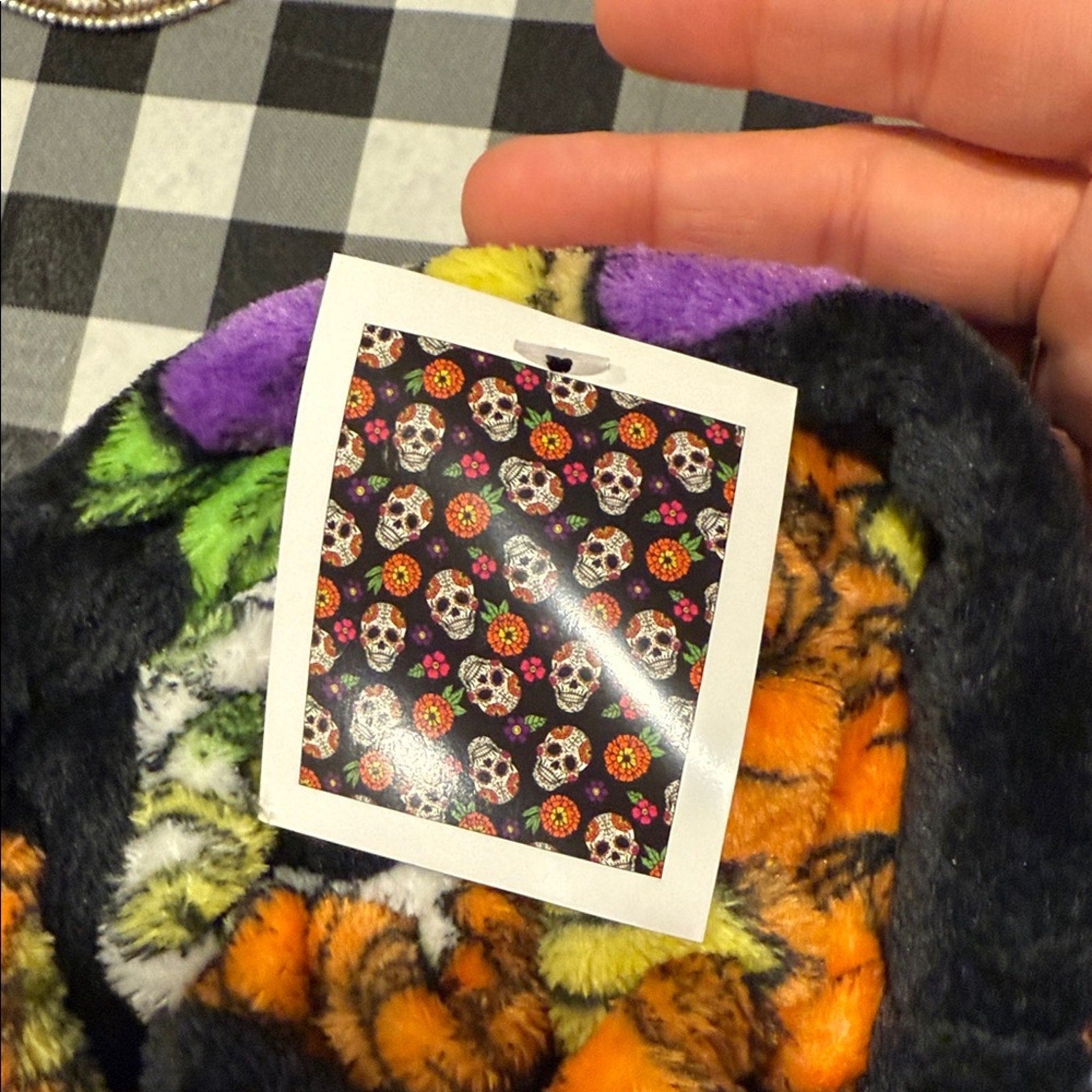 Colorful Skull Patterned Blanket 💀 cozy blanket NEW