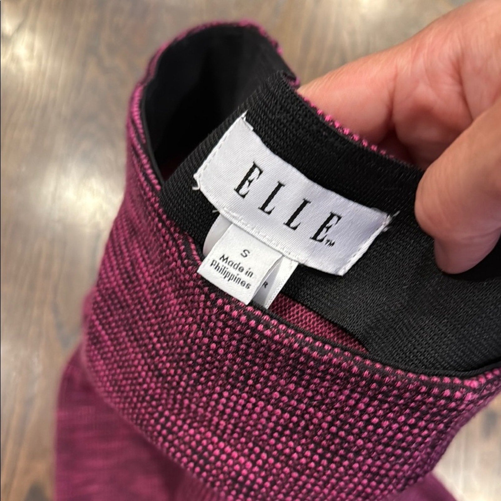 ELLE Woman’s stretchy work skirt  Pink Women's Skirt stretchy USED