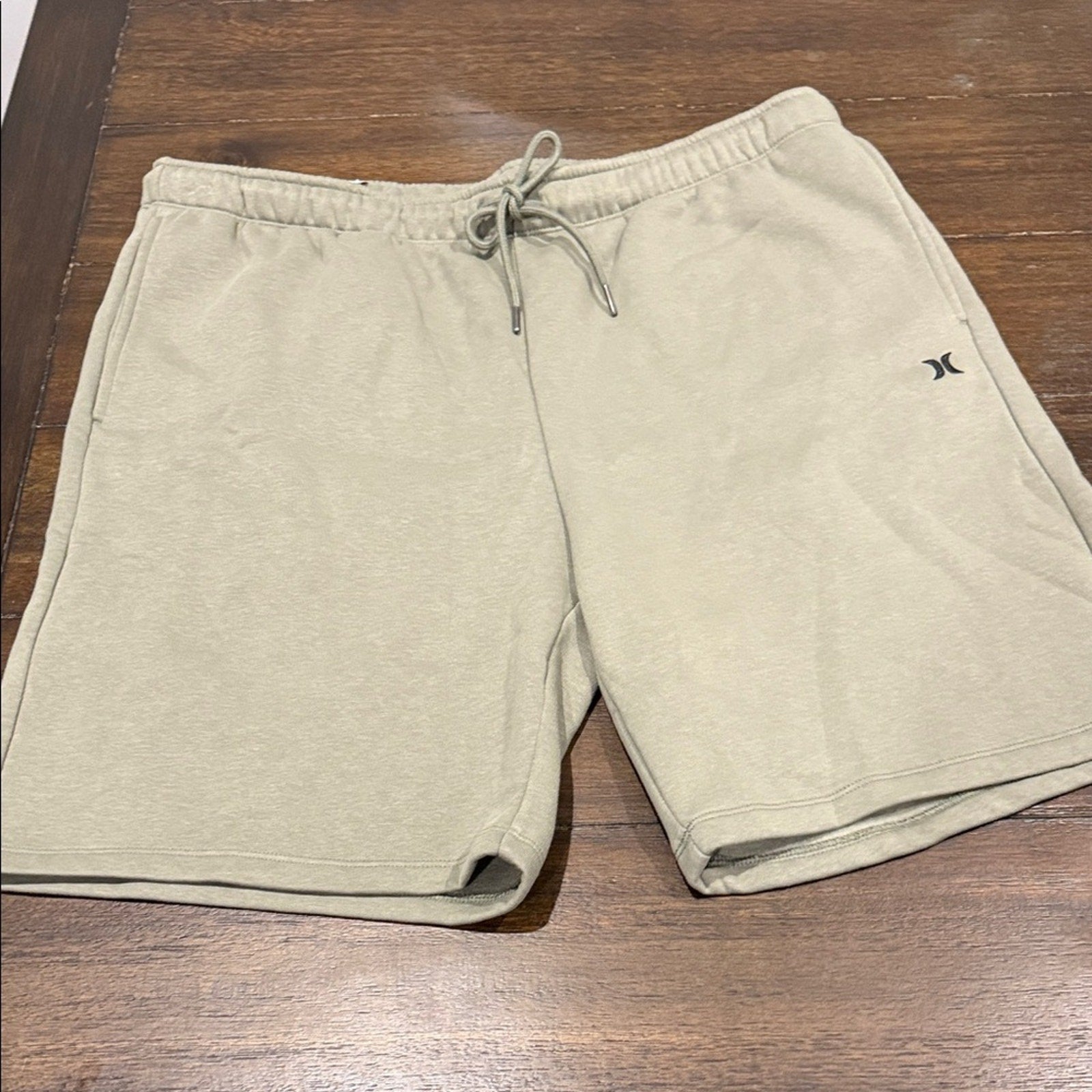 Hurley Men's Fleece Shorts - Olive xxl cozy shorts NEW
