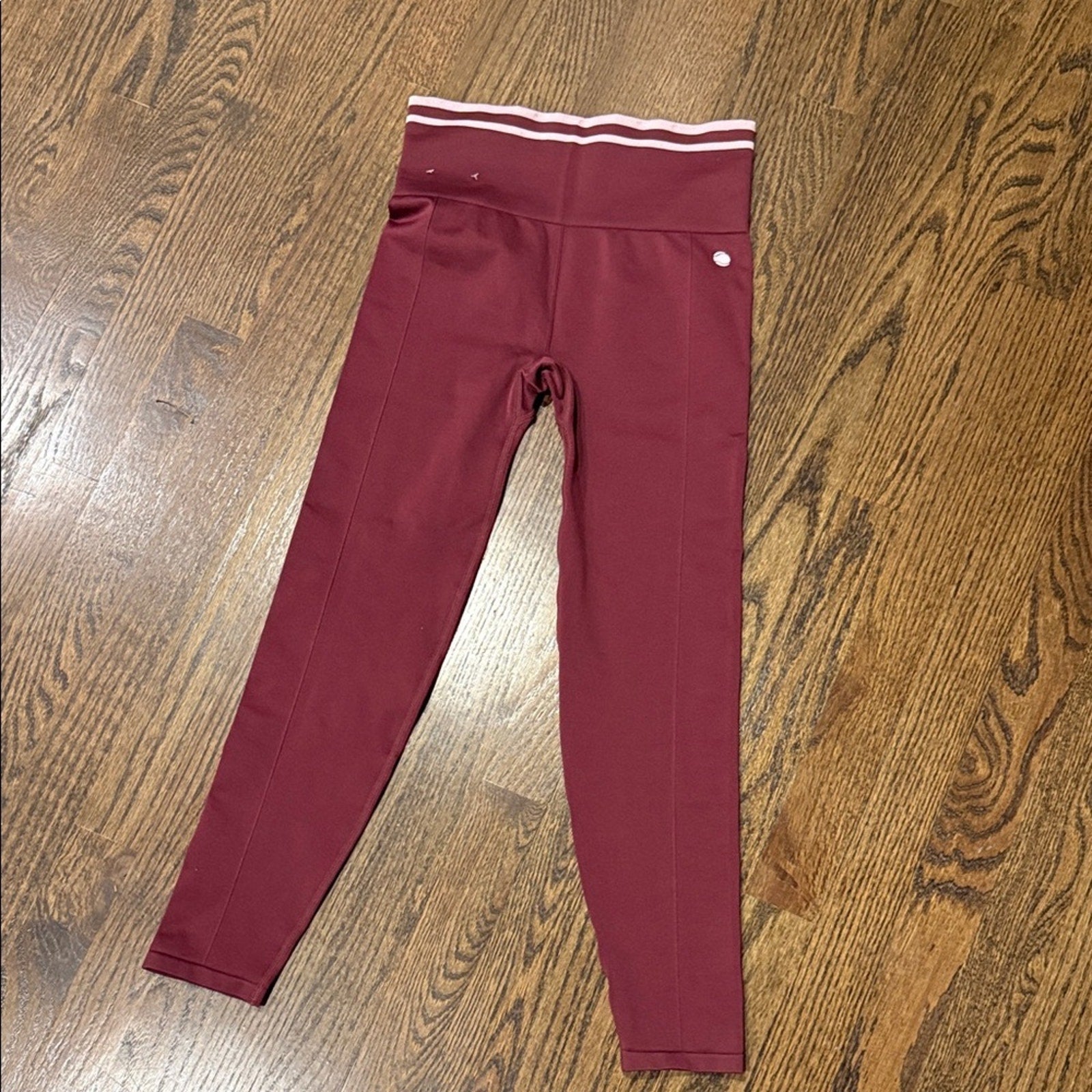 Penn medium leggings woman’s fitted Maroon Leggings for Women