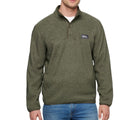 Eddie Bauer small Men's Zip Up Sweater in Olive NEW