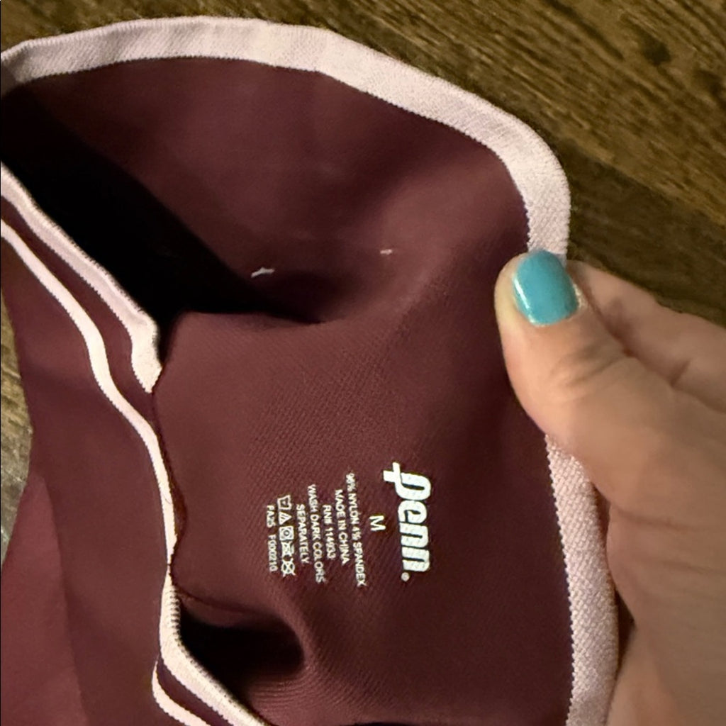 Penn medium leggings woman’s fitted Maroon Leggings for Women