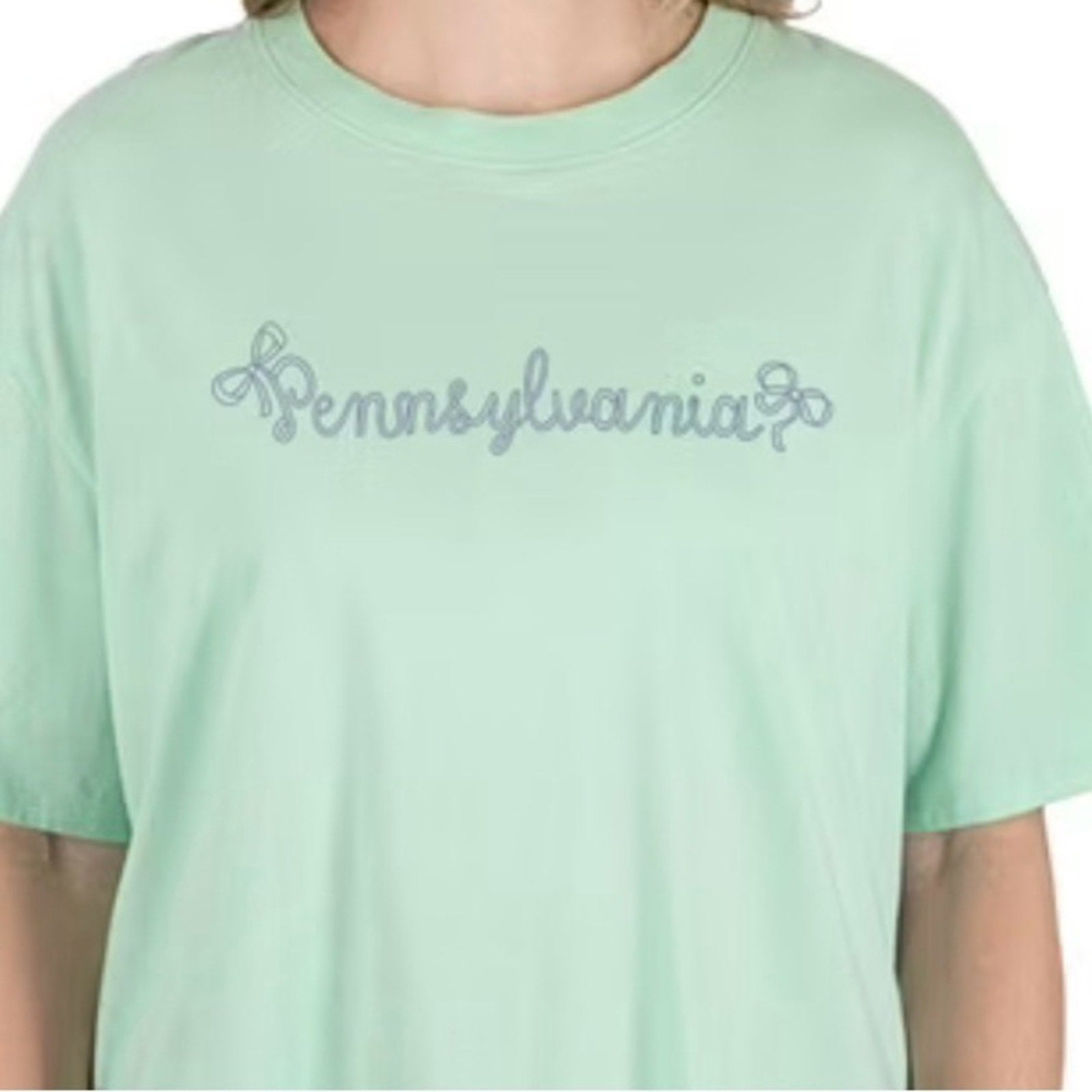 State of Mind Pennsylvania Graphic Tee Green Women’s Small NWT
