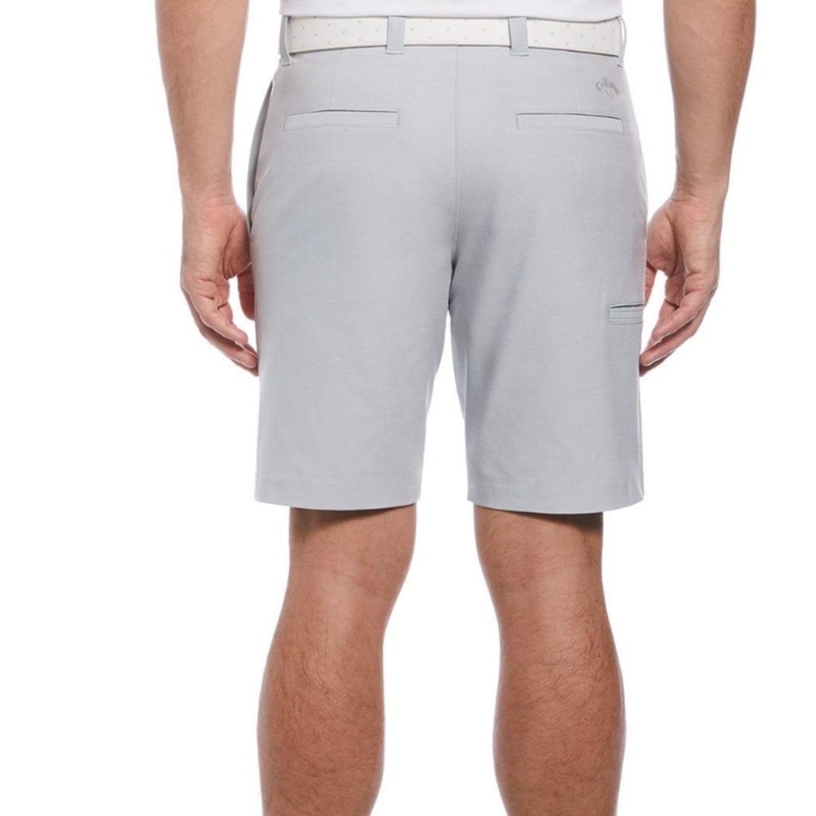 Callaway Men's Light Gray Flat Front Shorts size 34