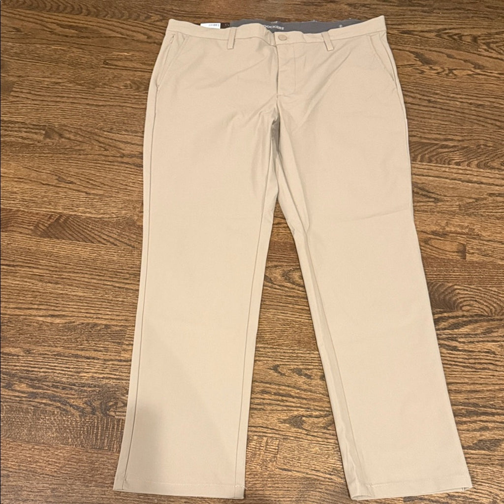 Dockers Men's Khaki Pants 38x32 khaki tech chinos