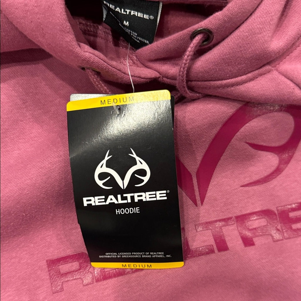 Realtree Pink Pullover Hoodie sweatshirt pink medium  🩷