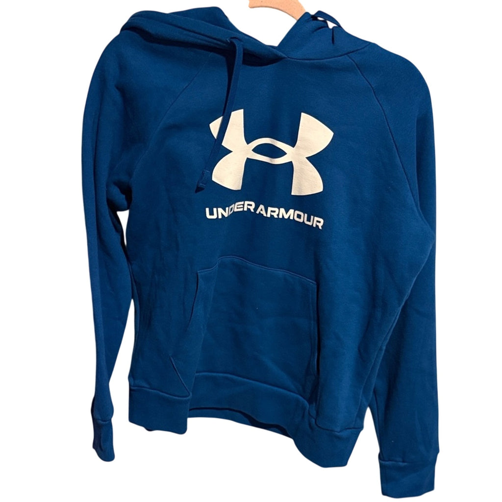 Under Armour Womans Medium  Royal Blue Hoodie sweatshirt NWOT