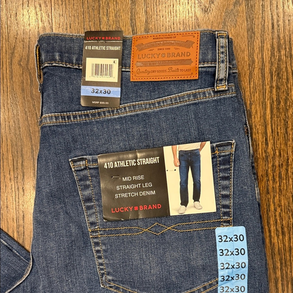 Lucky Brand Relaxed Fit Blue Jeans 32X30