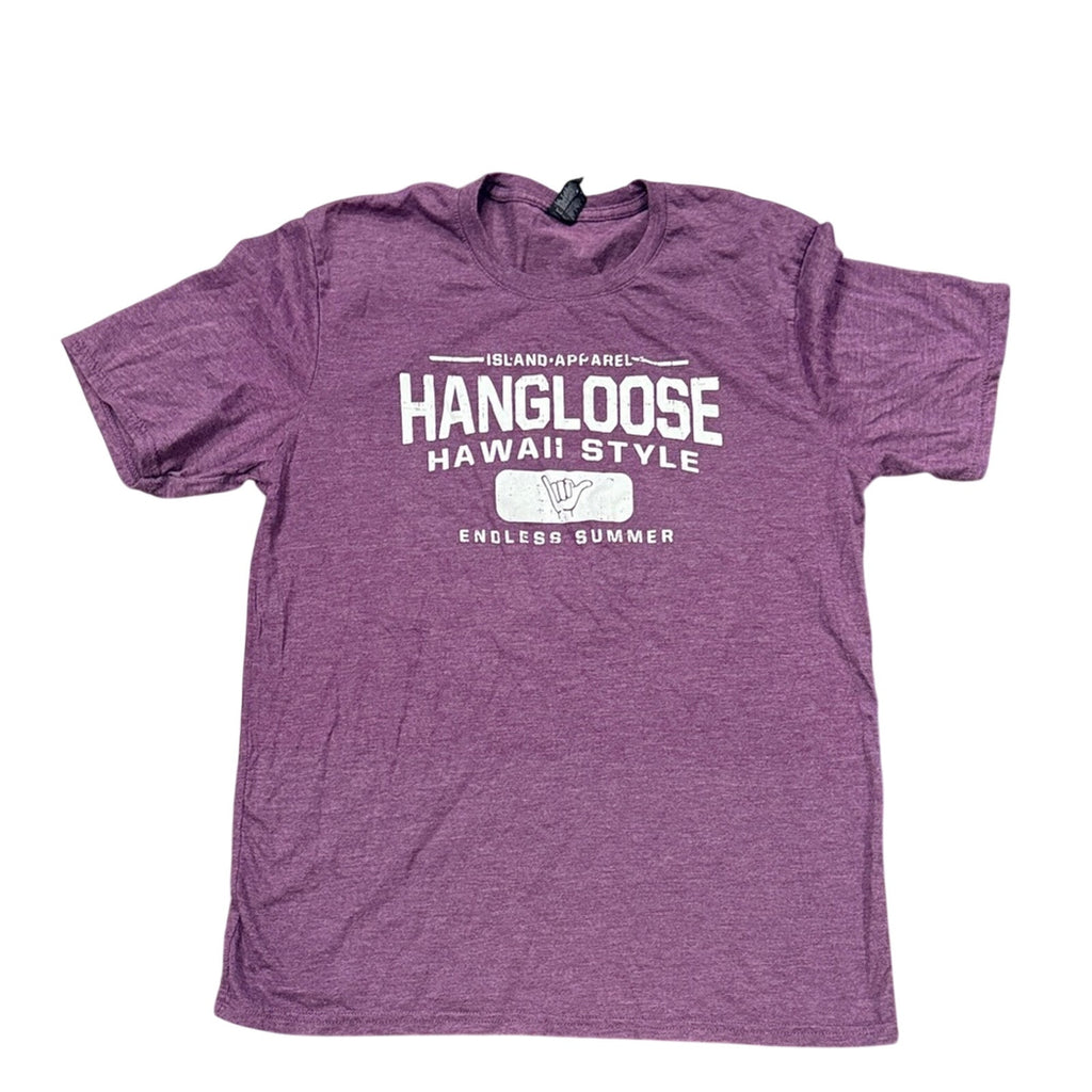Hawaii Style Purple T-Shirt medium