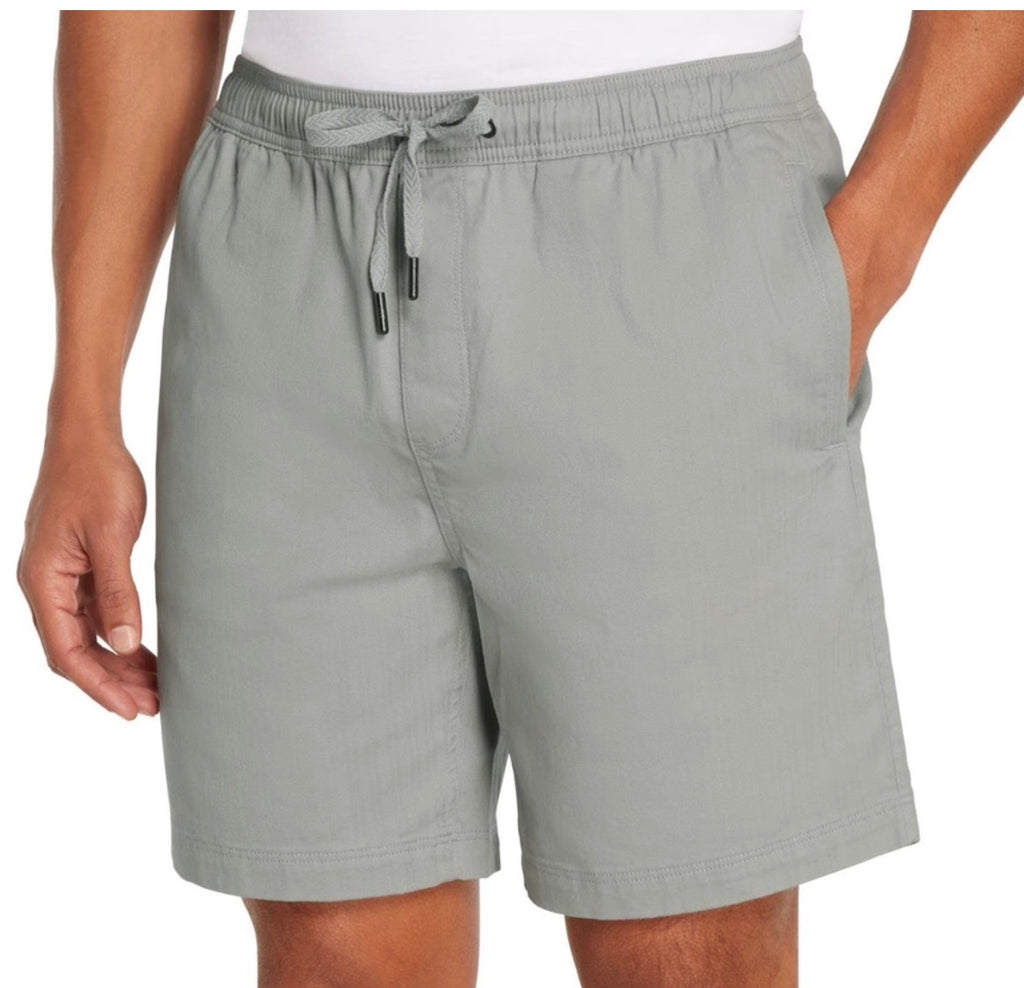 GAP Men's Light Gray Flat Front Shorts xl grey NEW