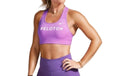 Nike Peloton Women's Lavender Sports bra size Medium Preloved condition