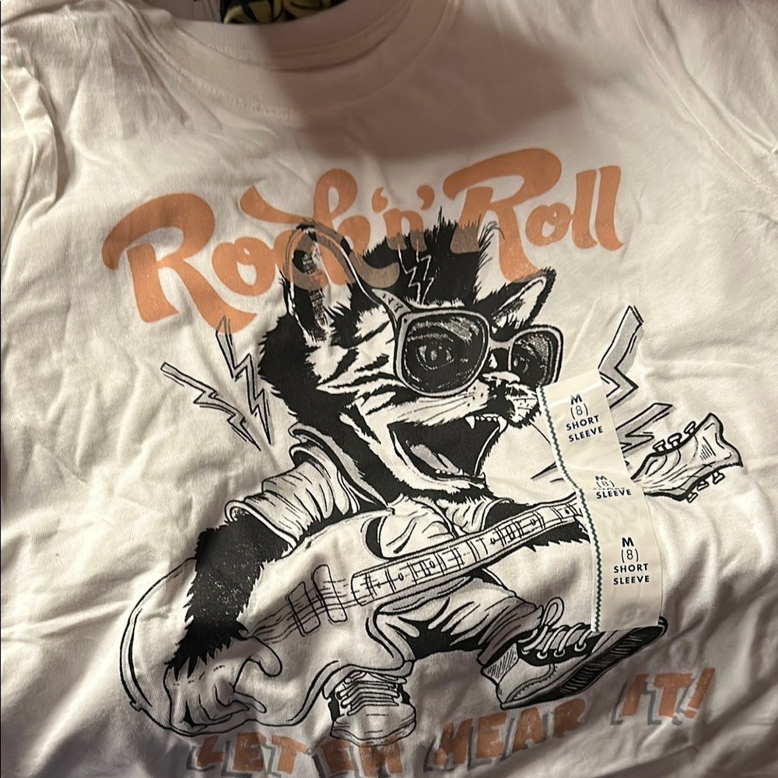 Boys Rock 'n' Roll Graphic T-Shirt new Small
