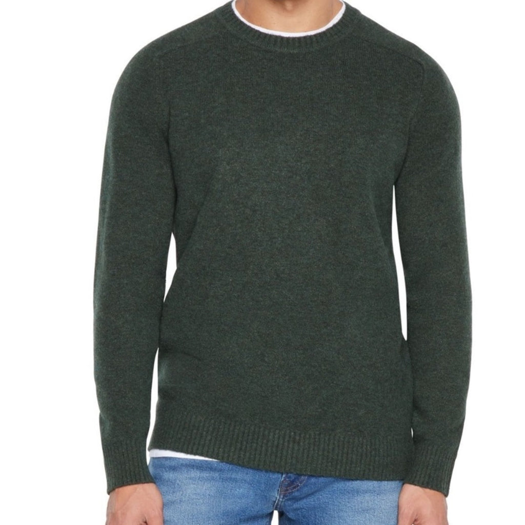 GAP Men's Forest Green Crewneck Sweater gap wool large