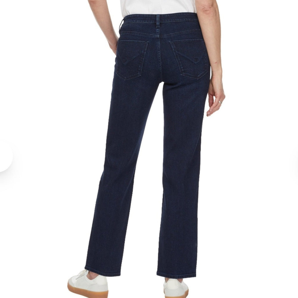 Gray Straight-Leg Jeans Hudson 30 Women's