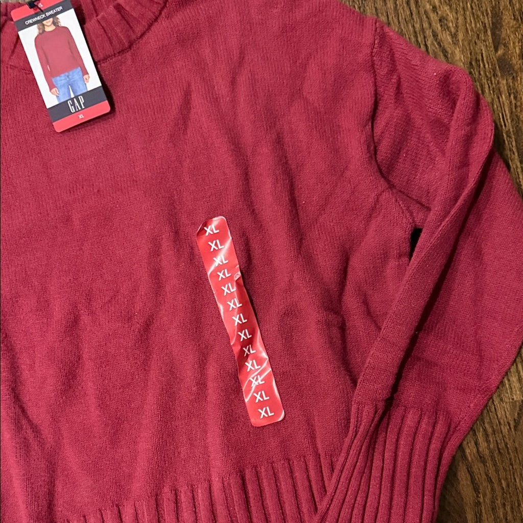 Gap Women's Red Sweater xl cozy new