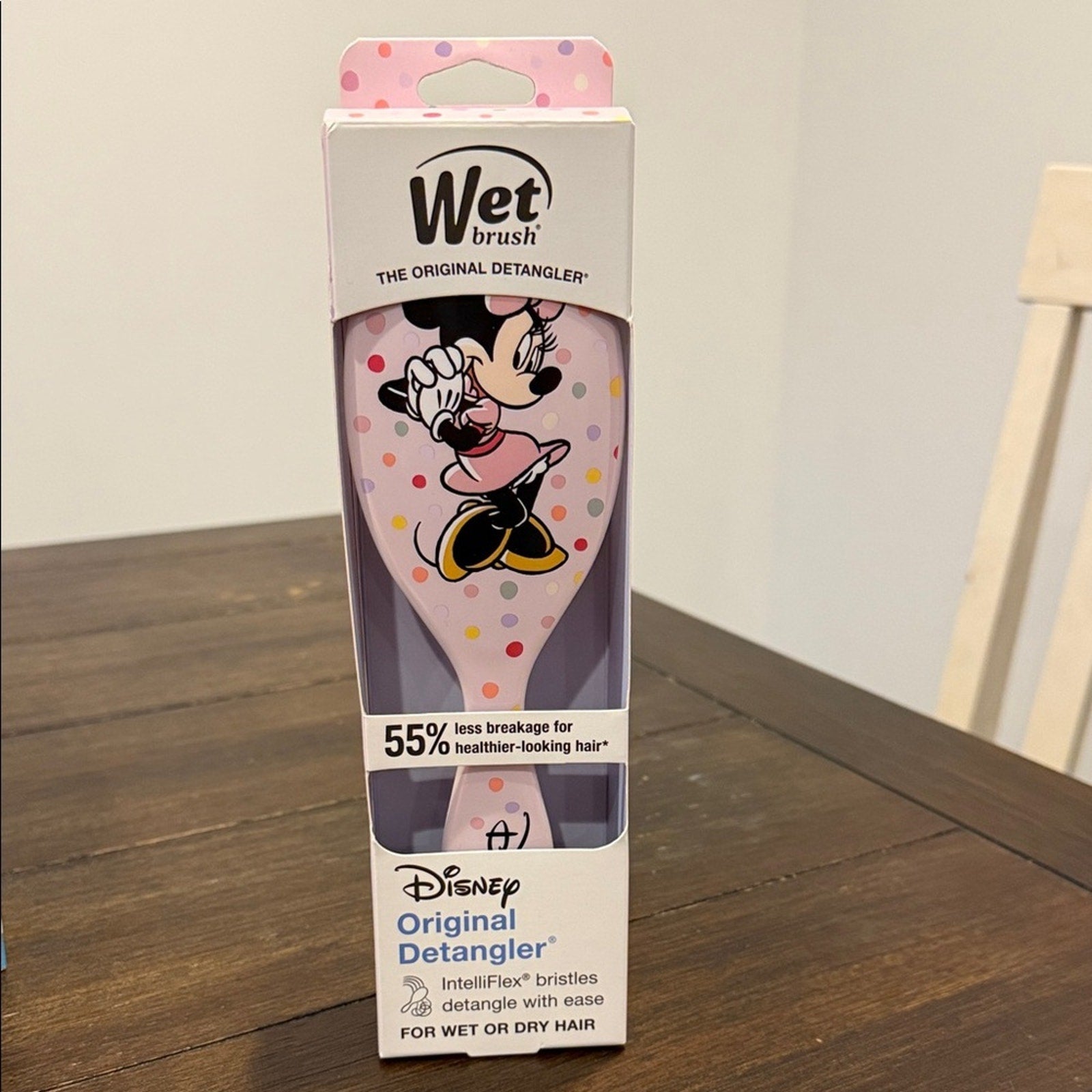 Disney Wet Brush Minnie Mouse Purple and Pink new