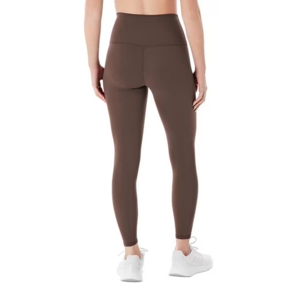 Members Mark XL brown High-Waisted Leggings zen NEW