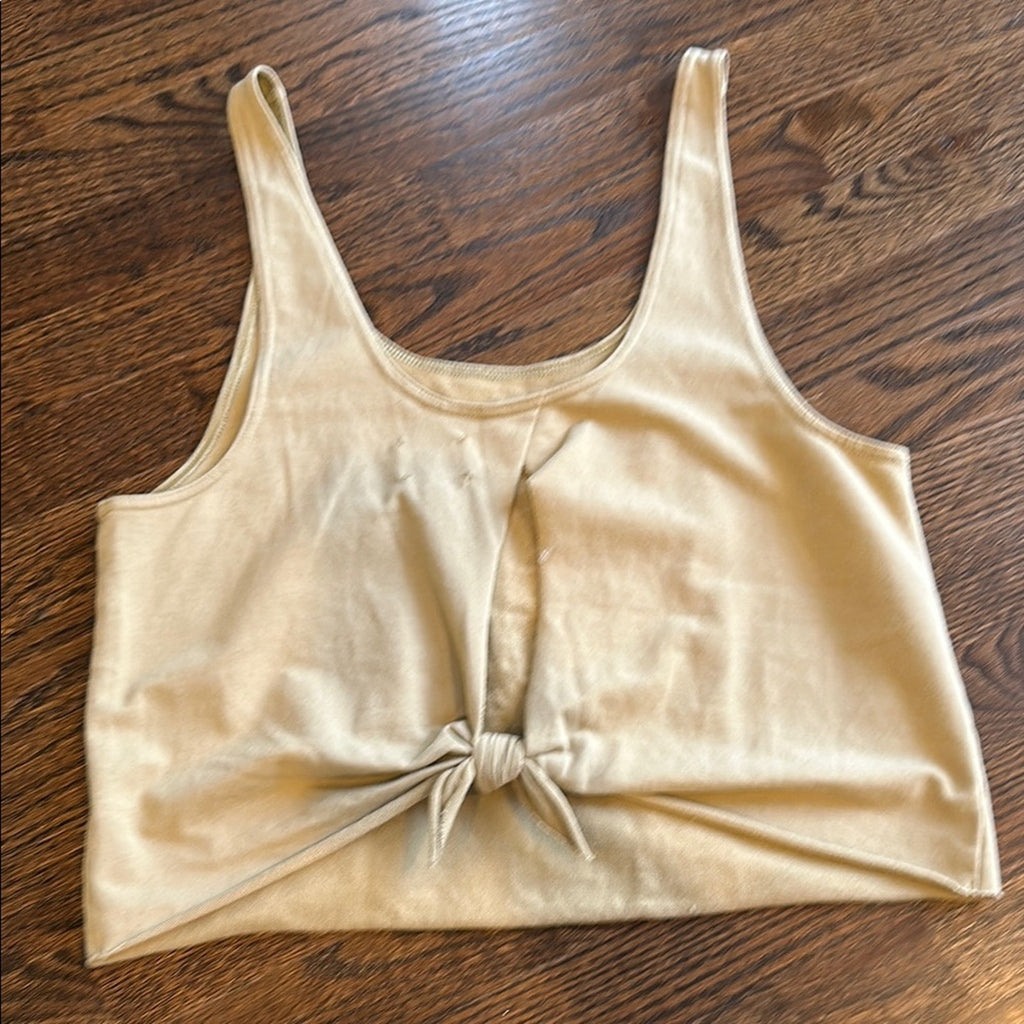 American Eagles  Tank Top - green workout size medium aerie new crop tank
